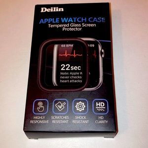 Deilin Apple Watch Tempered Glass Screen Protector